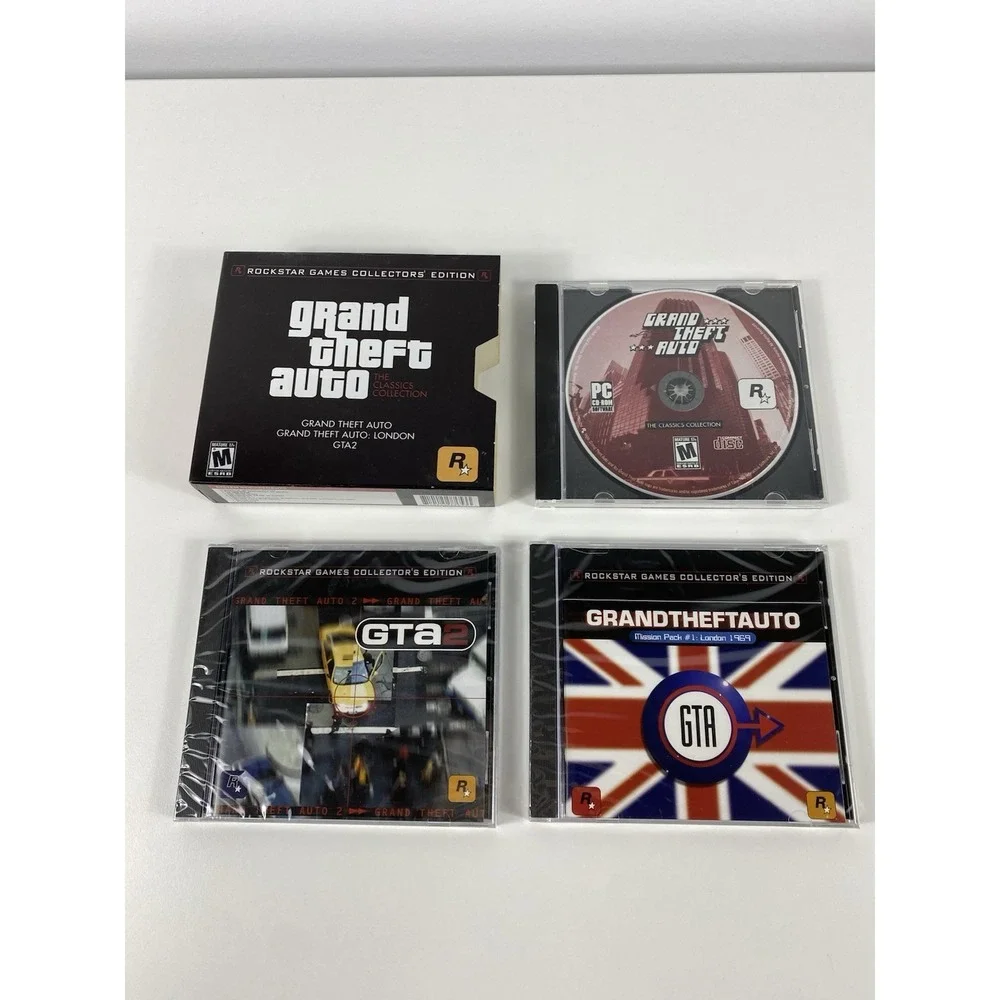 Grand Theft Auto: The Classics Collection PC Collector's Edition - 3 Game Set